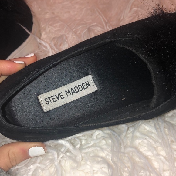 Steve Madden Pom Pom Sneakers - Picture 4 of 4